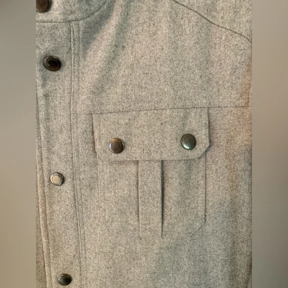 MICHAEL Michael Kors Wool Blend Military Coat Men’s Large - Picture 7 of 14